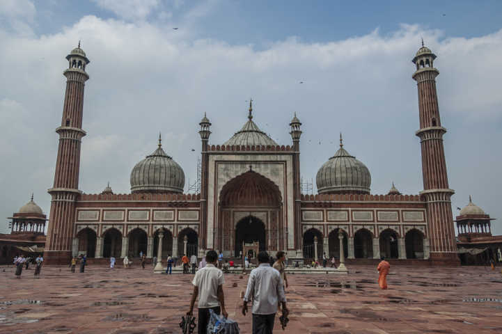 20 - India - Nueva Delhi - Jami Masjid - la Gran Mezquita